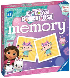 Ravensburger Mini joc de memorie pentru copii - Gabby s Dollhouse (EN)