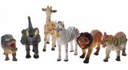 UP Int'l Set 6 figurine din cauciuc - animale salbatice (UP26786) - bekid
