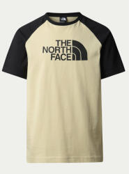 The North Face Póló Easy NF0A87N7 Bézs Regular Fit (Easy NF0A87N7)