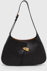 Coccinelle bőr táska fekete - fekete Univerzális méret - answear - 99 990 Ft