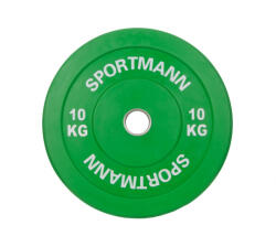 Sportmann Disc Greutate Cauciuc SPORTMANN - 10 kg / 51 mm (SM1257)