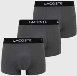 Lacoste boxeralsó 3 db sötétkék, férfi - szürke XL