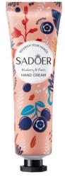 Sadoer Cremă de mâini cu aromă de afine - Sadoer Nourish Your Hands Blueberry & Plants Hand Cream 30 g