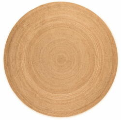 Hanse Home Двустранен ютен кръгъл килим в естествен цвят ø 140 cm Braided - Hanse Home (106005-140)
