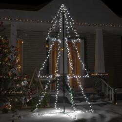  Brad crăciun conic, 300 led-uri, 120x220 cm, interior&exterior (328588)