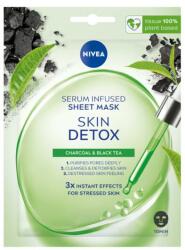 Nivea Mască de țesut cu ser detoxifiant - NIVEA Skin Detox Serum Infused Sheet Mask Masca de fata
