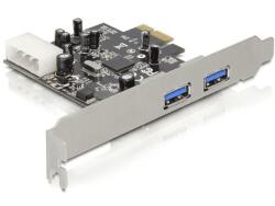  PCI Expr Card 2x USB3.0 ext +LowProfile (89241)