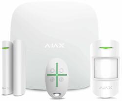 Ajax Systems Sistem de alarma wireless Ajax Starter kit WH, 868/915 MHz, 2000 m, pet immunity si serviciu de configurare (AJAX STARTER KIT WH CONFIG)