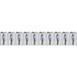 Energizer 9V-os elem készlet, lítium, 9V, 10 db, Energizer Ultimate 6LR61, 6LR21, 6AM6, 6LP3146, MN1604, A1604, E Block, LR22