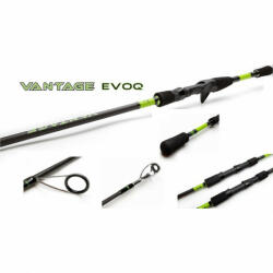 Mustad Vantage Evoq Baitcaster 6'8" M 2sec 207cm 10g - 35g (m1120207) - fishing24