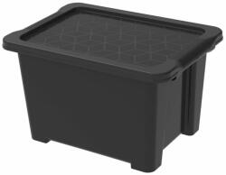 1014008080r ROTHO Evo easy műanyag tároló doboz, 15 L - fekete (1014008080R)