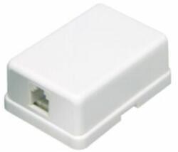 Somogyi Elektronic USE TS 1MWH/X 1x6P4C fehér telefon aljzat (TS 1MWH/X)