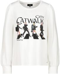 monari Póló 'City Catwalk' fehér, Méret 38