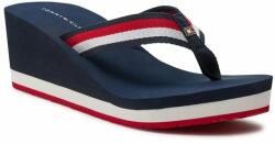 Tommy Hilfiger Flip flop Tommy Hilfiger Corporate Wedge Beach Sandal FW0FW07987 Red White Blue 0G0