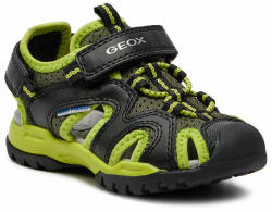 Geox Sandale Geox J Borealis Boy J450RC 014BU C0802 M Black/Lime