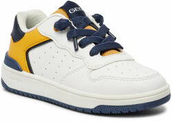 GEOX Sneakers Geox J Washiba Boy J45LQB 05411 C0592 S White/Yellow