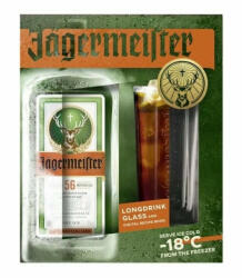 Jägermeister 0, 7l 35% DD + pohár - italmindenkinek