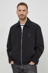 Boss rövid kabát férfi, fekete, átmeneti - fekete 52 - answear - 91 990 Ft