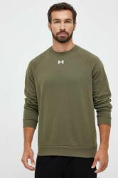 Under Armour felső zöld, férfi, sima - zöld S - answear - 14 990 Ft
