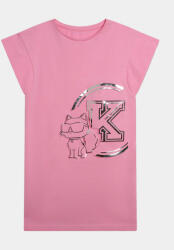 Karl Lagerfeld Kids Hétköznapi ruha Z30077 S Rózsaszín Regular Fit (Z30077 S)