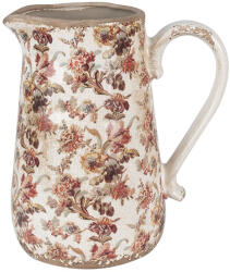 Clayre & Eef Carafa decorativa ceramica Flower 21x15x23 cm (6CE1651L)