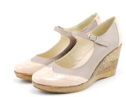 Rovi Design Pantofi dama casual din piele naturala - Made in Romania ROVI27BEL - ellegant