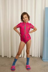 Mini Rodini egyrészes gyerek fürdőruha rózsaszín - rózsaszín 140-146 - answear - 19 990 Ft