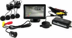 AMiO Kit asistent parcare, camera HD315, 4 senzori, monitor TFT01 4.3", avertizor, 01555 Amio (AMI-01555)