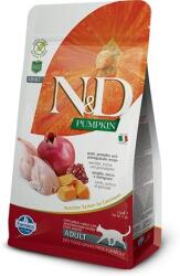 N&D Grain Free fürjjel, sütőtökkel és gránátalmával (Közeli lejárat) 1.5 kg