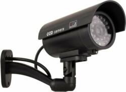 CEE Camera supraveghere falsa dummy camera, ABS, 2 baterii AAA, Negru (ir9000b)