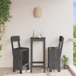 vidaXL 2 db tömör fenyőfa ülőke 40x48.5x115.5 cm (825360/1/2/3)