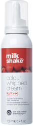 Milk Shake Spuma nuantatoare Milk Shake Colour Whipped Cream Light Red, 100ml