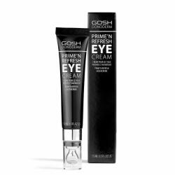 Gosh Donoderm Prime`n Refresh Eye Cream, Femei, Crema pentru ochii, 15 ml Crema antirid contur ochi