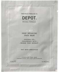 Depot Depot, 800 Skin Specifics No. 807, Hyaluronic Acid, Soothing/Hydrating & Nourishing, Sheet Mask, For Face, Day, 12 pcs, 13 ml