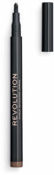 Makeup Revolution - Micro Brow, Femei, Creion pentru sprancene, Medium, 1 ml