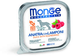 Monge Monoprotein Fruits paté - kacsa, málna 150 g