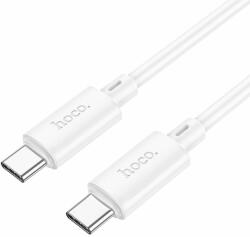 hoco. Cablu Date si Incarcare USB-C - USB-C HOCO X88, 60W, 1m, Alb - gsmnet