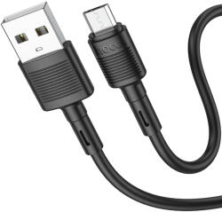 hoco. Cablu Date si Incarcare USB-A - microUSB HOCO X83 Victory, 18W, 1m, Negru - gsmnet