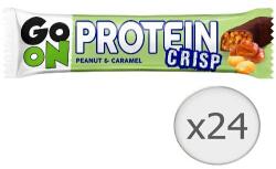 Go On Protein Crisp mogyorós karamellás ízű protein szelet, 24db