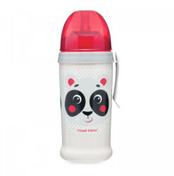  Canpol Sport itatópohár cseppmentes szívószállal 350 ml (12h+) - Panda - baby-life