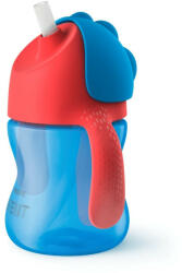 Philips Bendy szívószálas itatópohár (200ml) - 9 h+ - Kék - baby-life