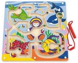Viga Toys Fa mágneses labirintus Viga Sea World