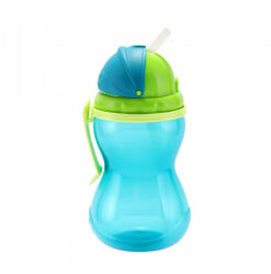Canpol Sport itatópohár szívószállal 370 ml (12h+) - Kék - baby-life