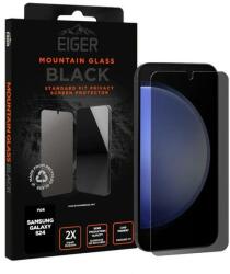 Eiger Folie de protectie Eiger Sticla 2.5D Mountain Glass Privacy pentru Galaxy S24, Negru (EGMSP00250)