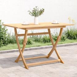 vidaXL Сгъваема градинска маса 120x70x75 см масивна акация (365745)