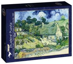 Bluebird Puzzle 1000 db-os Art by puzzle - Vincent Van Gogh - Thatched Cottages at Cordeville 1890 (60303) (60303)