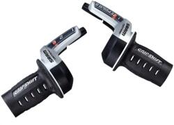 Sram CENTERA 3X9s markolat váltókar szett (jobb és bal), (2: 1 bowdenhúzású, Shimano-Sunrace kompatibilis), kijelzővel