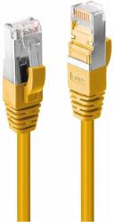 Lindy 47868 hálózati kábel Sárga 10 M Cat6a S/FTP (S-STP) (47868) (47868)