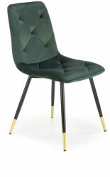 Halmar K438 étkezőszék sötétzöld