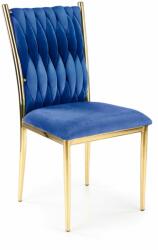 Halmar K436 szék színe: sötétkék / arany